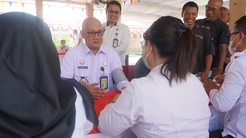 Agung Rektono Seto dalam Pemeriksaan Kesehatan