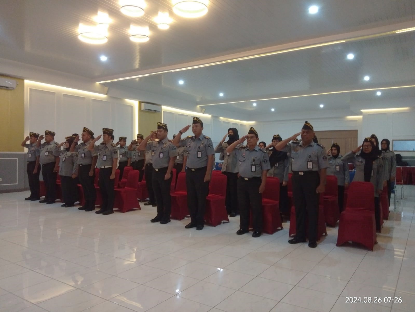 Apel Pagi Menkumham 2