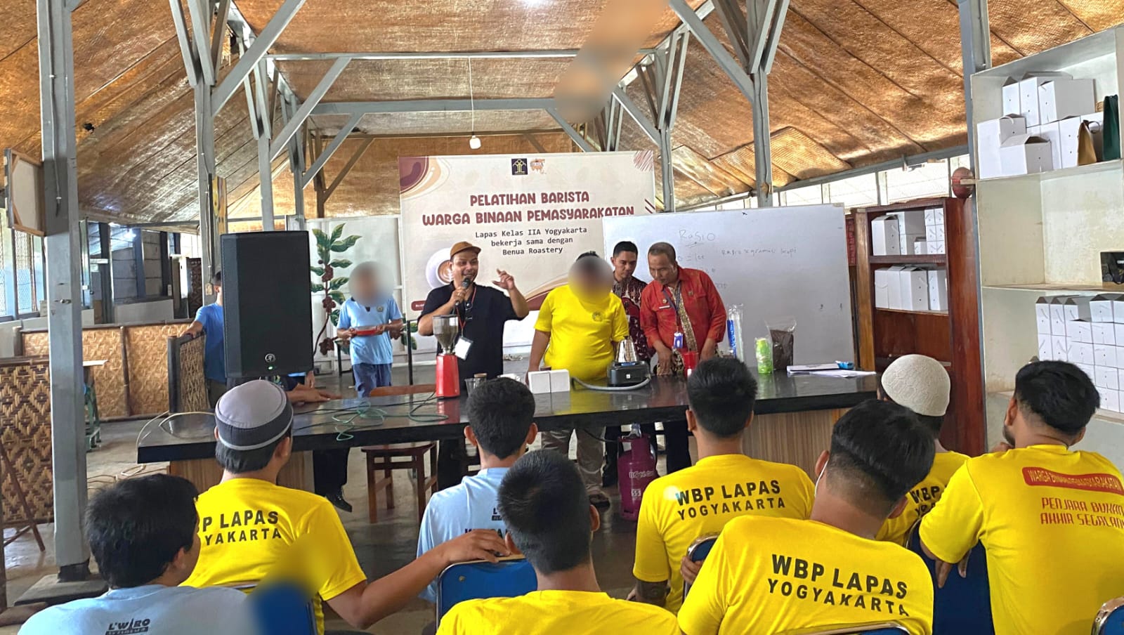 Pelatihan Barista Lapas 1