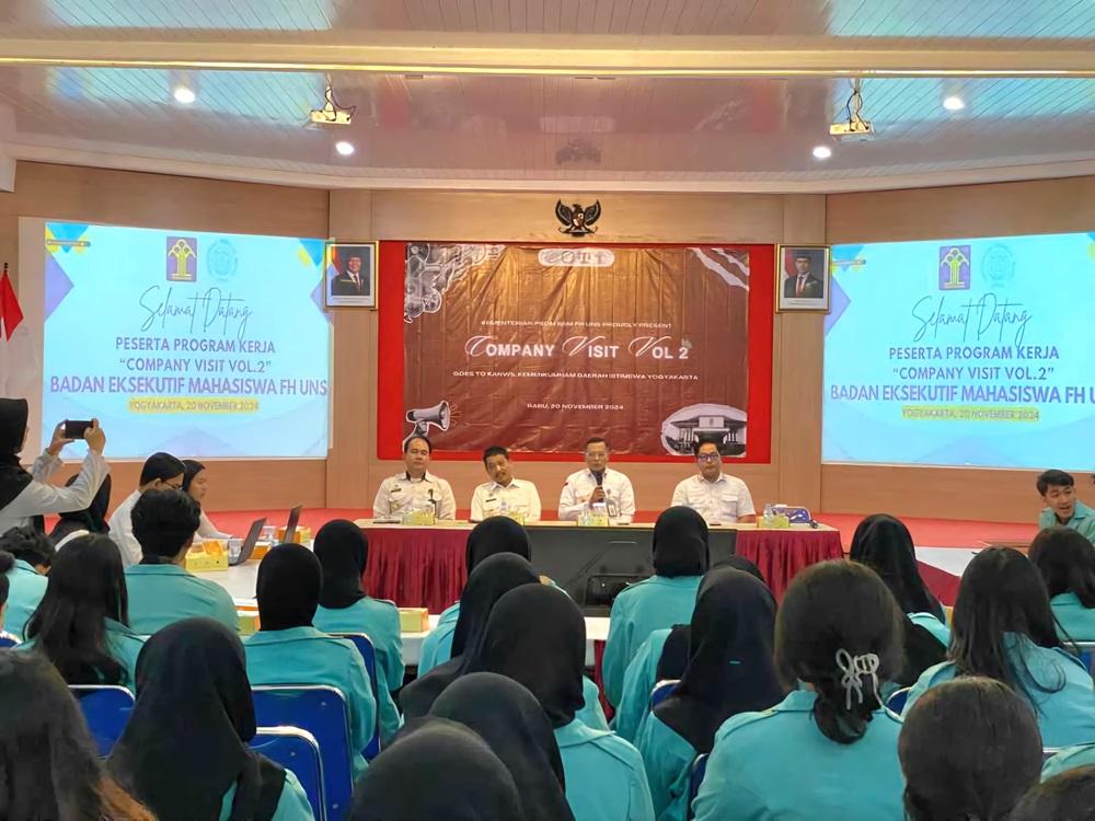 Kunjungan FH UNS di Lapas Jogja