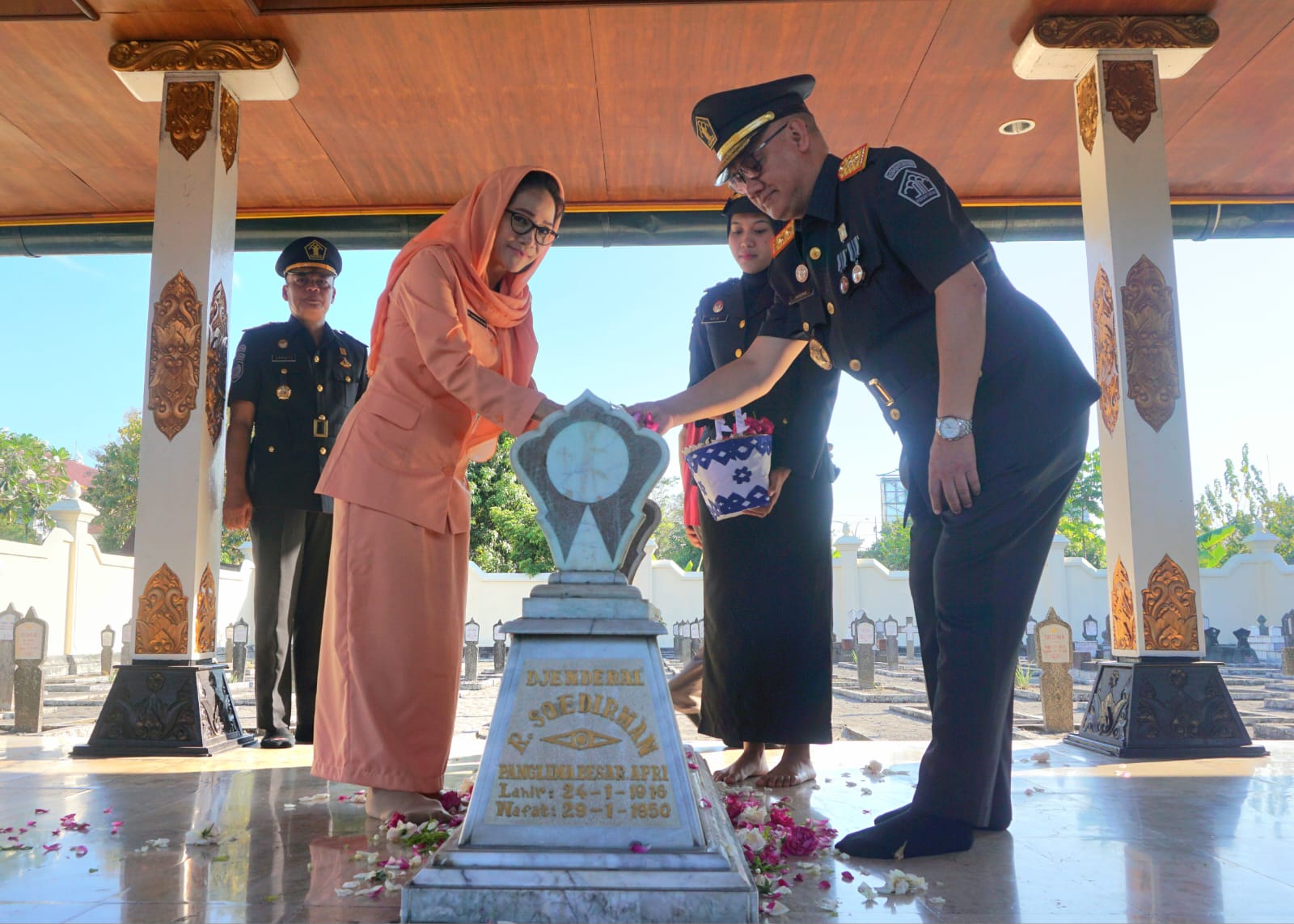 Kanwil Kemenkumham DIY Tabur Bunga